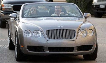 Bentley Continental GTC - Arnold Švarceneger