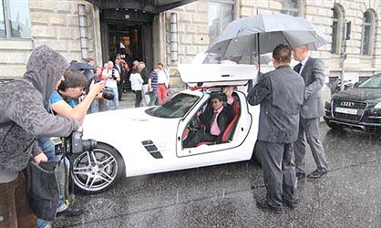 Mercedes-Benz SLS AMG - Silvester Stalone